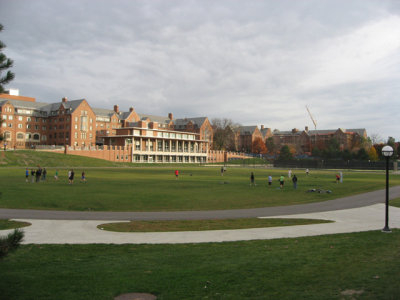 Field behind Markley