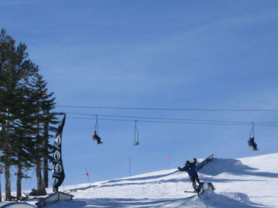 At the terrain park