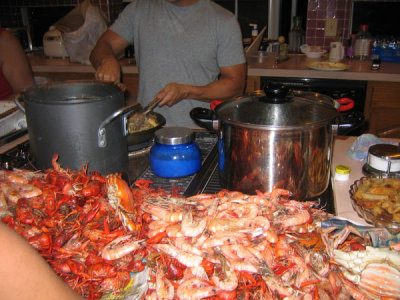 So much yummy seafood