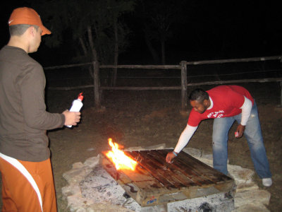 By the Fire Pit