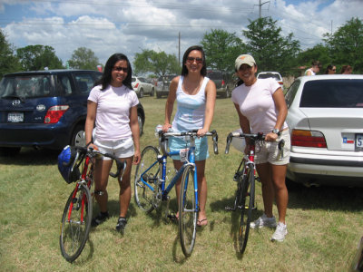 Rackin' our bikes