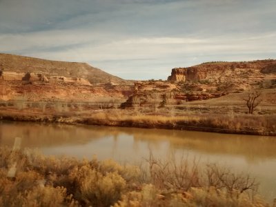View from Sightseer Lounge Car