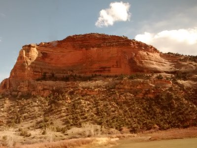 View from Sightseer Lounge Car