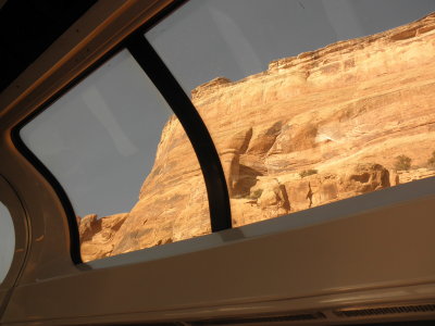 View from Sightseer Lounge Car