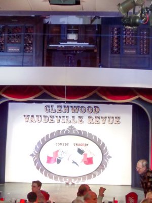 A vaudeville dinner show theater in town