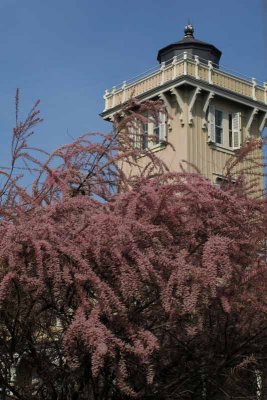 The Hereford Lighthouse in Springtime