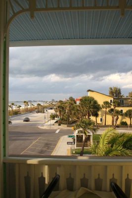 Looking North from the Second Floor of the Hurricane Restaurant 