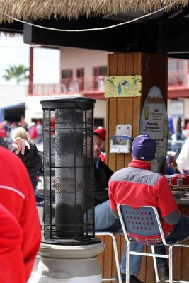 Outdoor Heaters! - It was a Cold Day