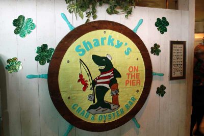 We had lunch at Sharky's in Venice Beach