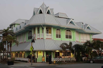 The Hurricane Restaurant After Sunset