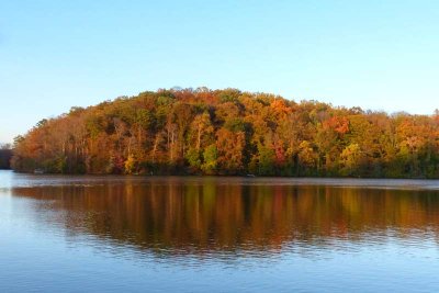 Peaceful Autumn on the Lake