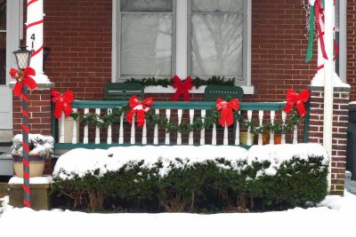 A Lancaster Avenue Front Porch