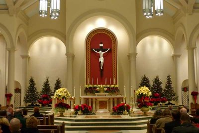 First Christmas in the New St. Joseph Church (818)