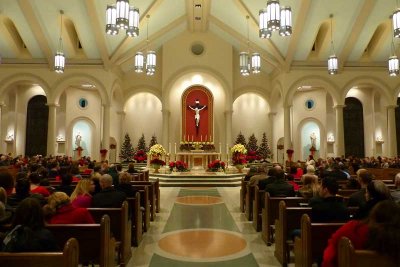First Christmas in the New St. Joseph Church (817)