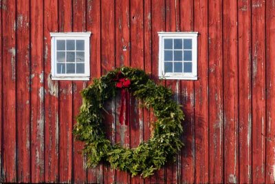 A Chester County Barn Wreath