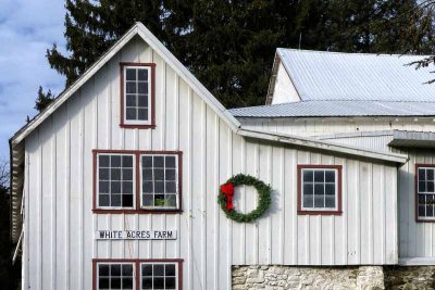 White Acres Farm at Christmastime