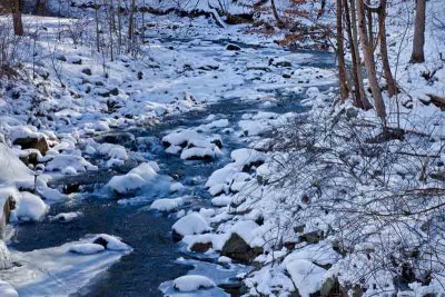 Creeks in Winter:  Cool View