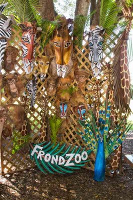 The Frond Zoo artist was also present!