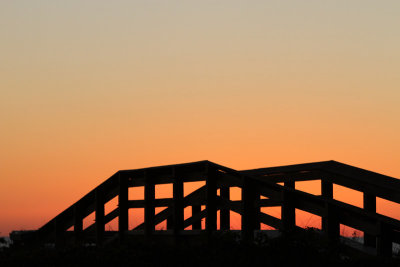 Over the Bridge Sunset