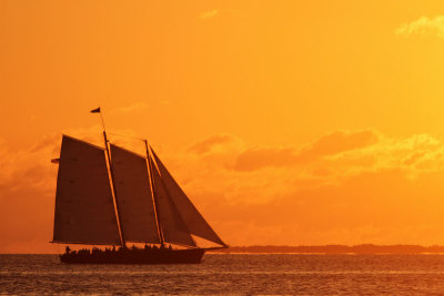 Sailing into the Sunset.