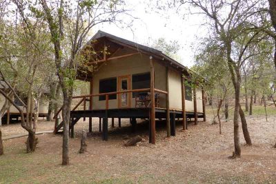 Our Private Tent Lodge in Karongwe Camp