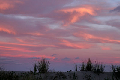 Sunset Over the Dunes 7:10 PM