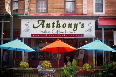 Anthony's Coffee House on Ninth Street.