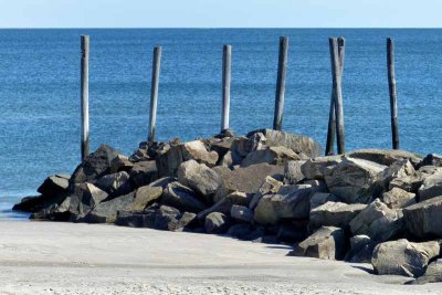 Jetty and 59th Street Pier Pilings