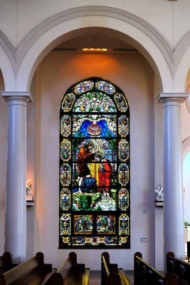 One of the finished stained glass windows (255)