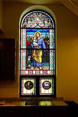 The Three Sacristy Stained Glass Windows (262)