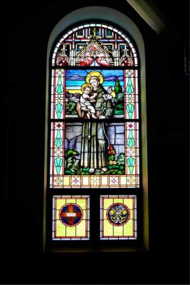 The Three Sacristy Stained Glass Windows (264)
