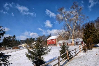 The Rock Raymond Road Red Barn