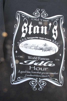 A vintage Stan's t-shirt: A good time for what you can remember.!