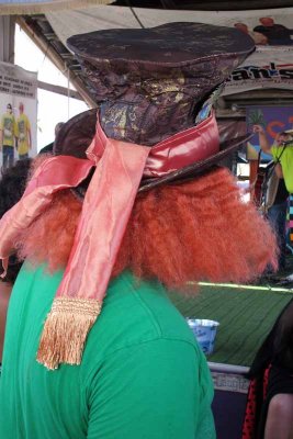 Big hat - big hair! 