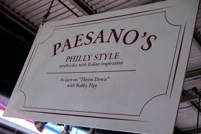 The Paesano was featured once on Throw Down with Bobby Flay! It won!