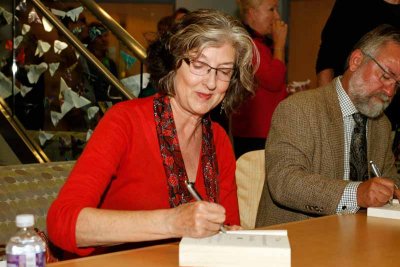 Barbara Kingsolver Signing Her Book in Sea Isle City