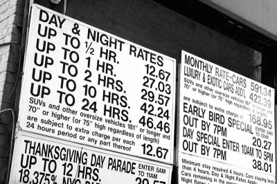 Midtown Parking Prices!