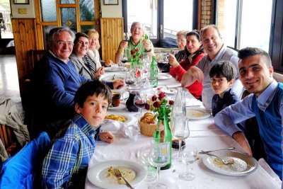 Family Dinner at Restaurant Due Mari in Tiriolo (2425)