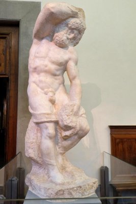 Bearded Slave by Michelangelo