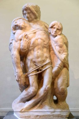 Michelangelo's Unfinished Pieta
