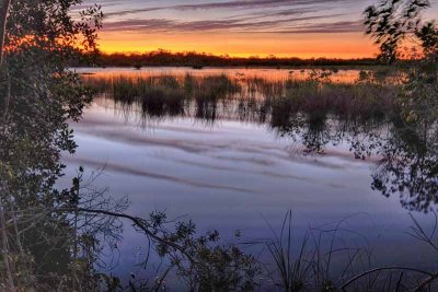 Afterglow Everglades Sunset