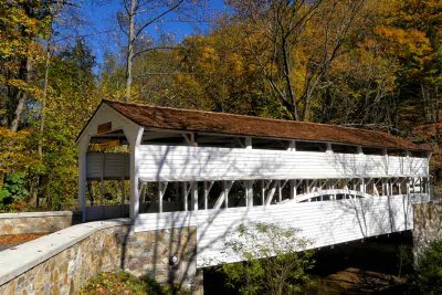 The Historic Knox Covered Bridge