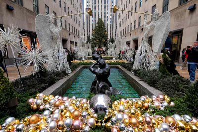 Rockefeller Center at Christmastime