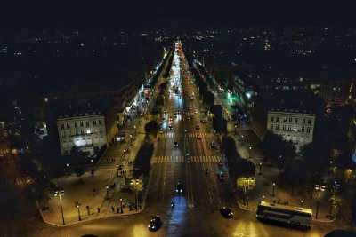 Champs Elysees at Night