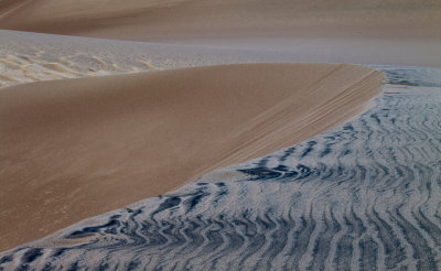 Great Sand Dunes Magnetite patterns