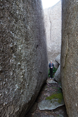 Walk 1 - Luis passage near Labyrinth rocks