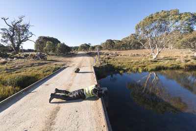 Getting the angle - Kybeyan River