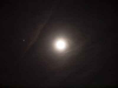 Overcast Moon