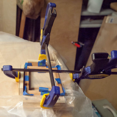 Small Frame in Clamps
