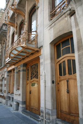 Facade Horta Museum, Brussels